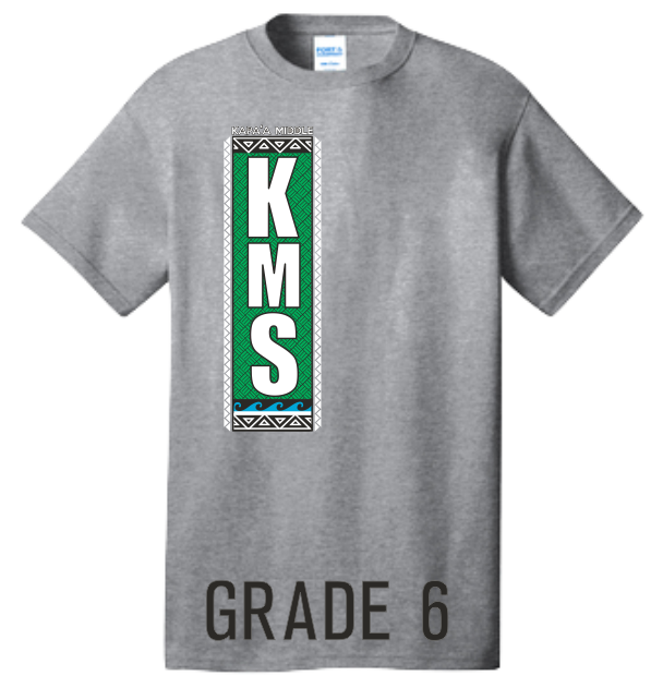 Kapaa Middle School Uniform T-Shirt - 6th Grade