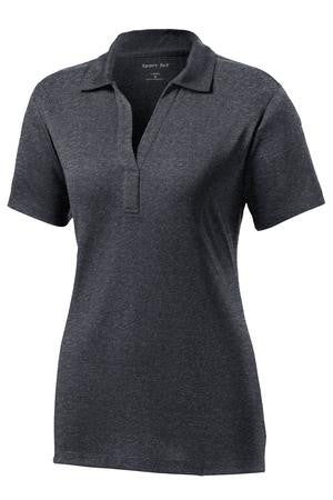 KAPOLEI MIDDLE STAFF Sport Tek Ladies Heather Contender Polo. LST660