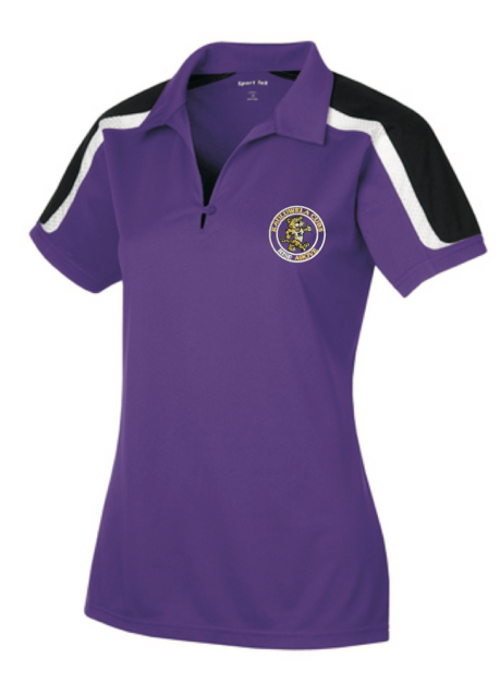 * * * Kauluwela Elementary Staff * * * Sport-Tek - Ladies Tricolor Shoulder Micropique Sport-Wick Polo(LST658)