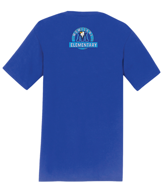 New Momilani Elementary School T-Shirt - Royal Blue
