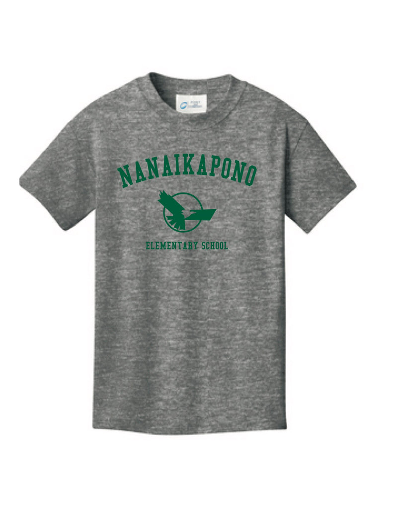 Nanaikapono Elementary Grey Student Shirt