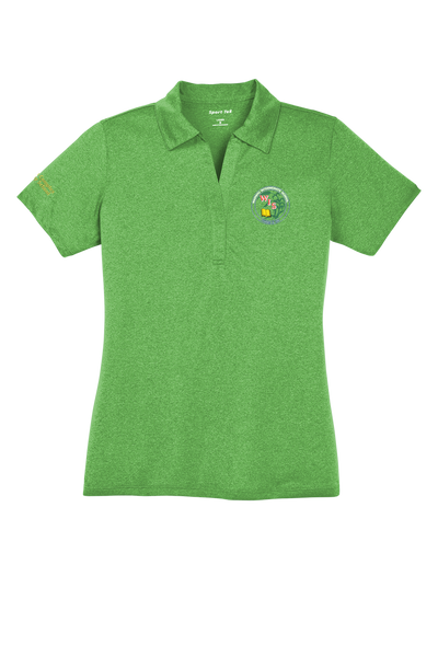 Waipahu Inter Jr. Marauders | Ladies Heather Polo | LST660