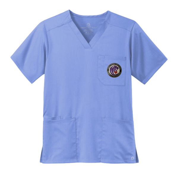 JCHS Academy of Health Sciences | Unisex Premiere Flex™ V-Neck Top