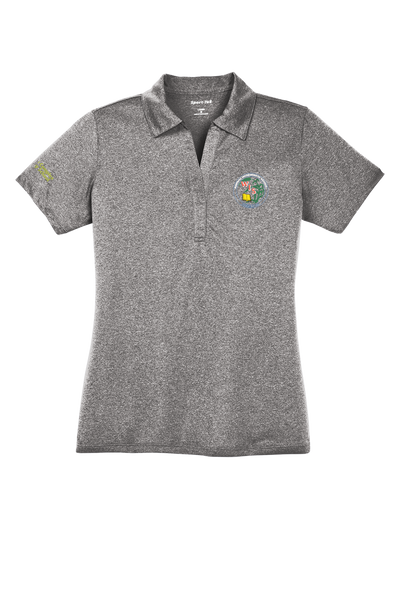 Waipahu Inter Jr. Marauders | Ladies Heather Polo | LST660