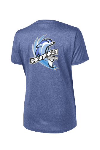 Kapunahala School - Heather Ladies Dri-Fits