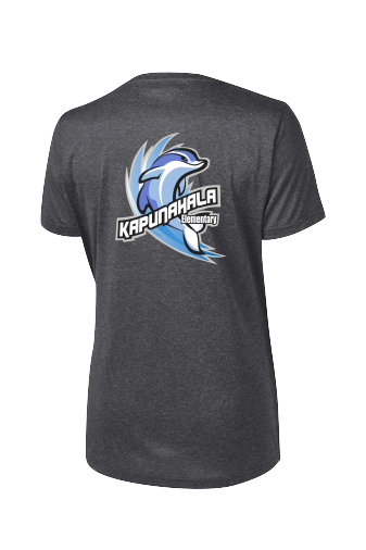 Kapunahala School - Heather Ladies Dri-Fits