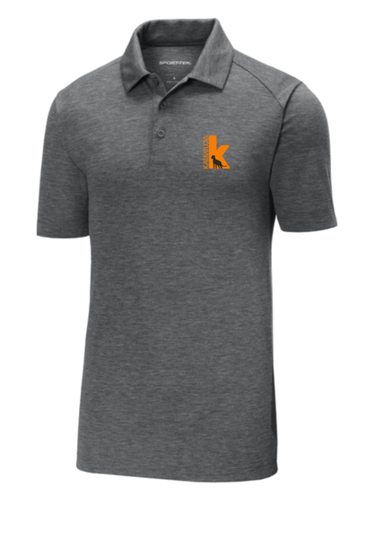 Kaimiloa Tri-Blend Polo | Unisex | Orange Embroidery