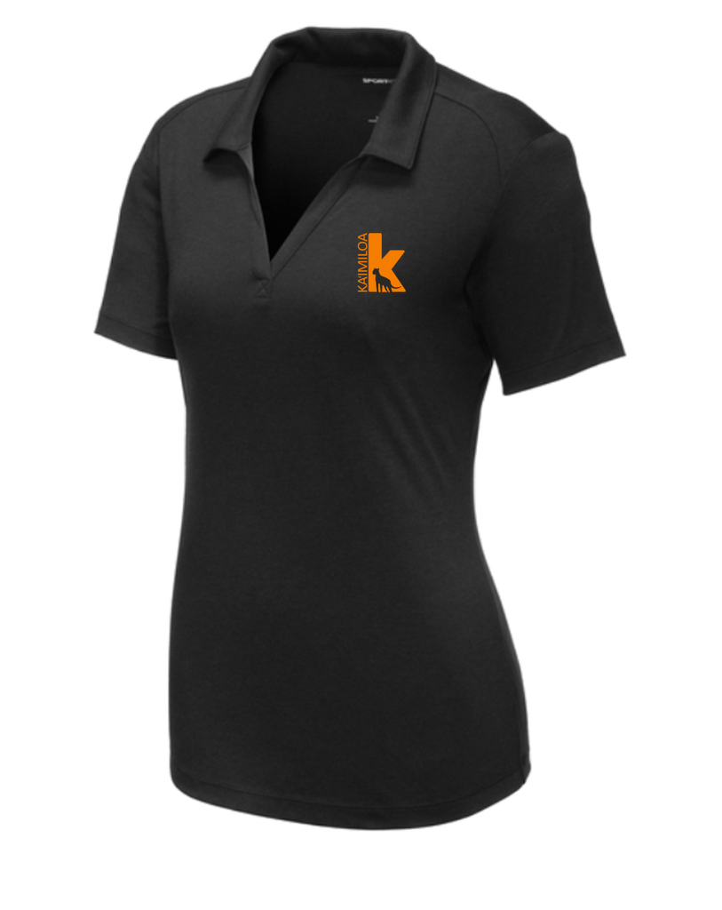 Kaimiloa Tri-Blend Polo | Ladies | Orange Embroidery