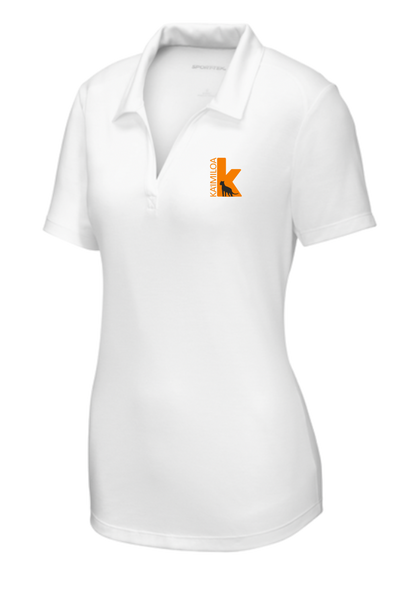 Kaimiloa Tri-Blend Polo | Ladies | Orange Embroidery