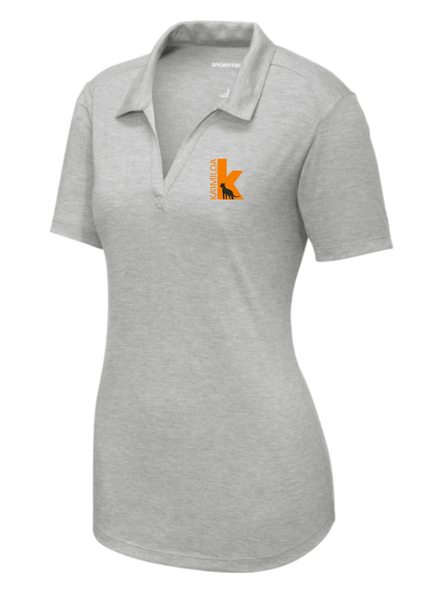 Kaimiloa Tri-Blend Polo | Ladies | Orange Embroidery