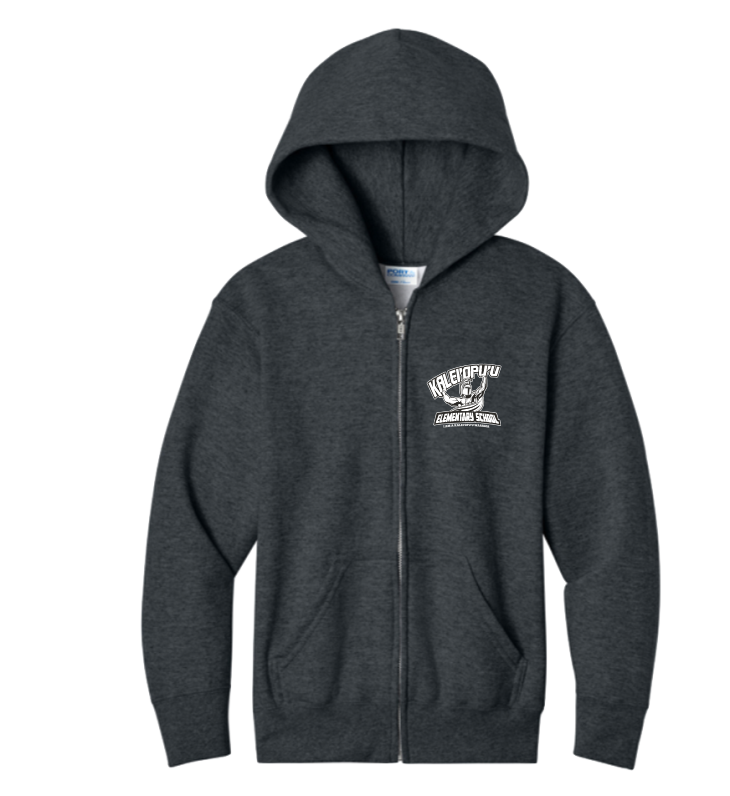 Kaleiopuu Elementary School | Chooses Aloha | Zipper Hoodie