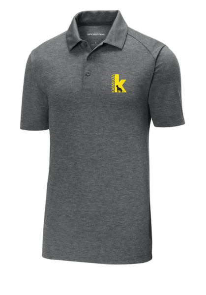 Kaimiloa Tri-Blend Polo | Unisex | Yellow Embroidery