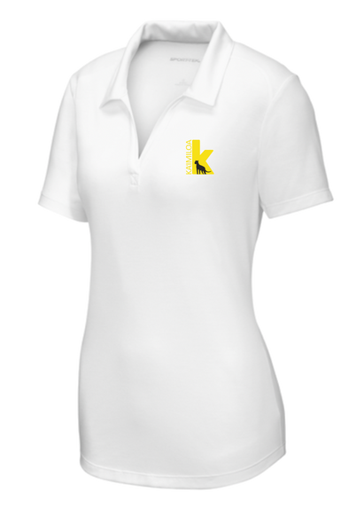 Kaimiloa Tri-Blend Polo | Ladies | Yellow Embroidery