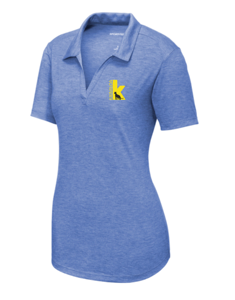 Kaimiloa Tri-Blend Polo | Ladies | Yellow Embroidery