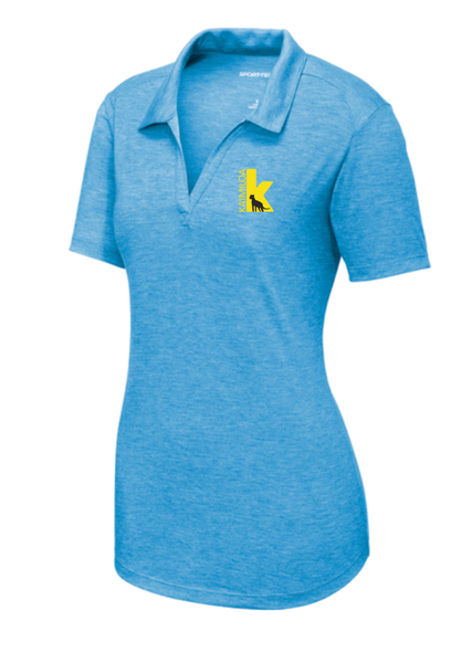 Kaimiloa Tri-Blend Polo | Ladies | Yellow Embroidery