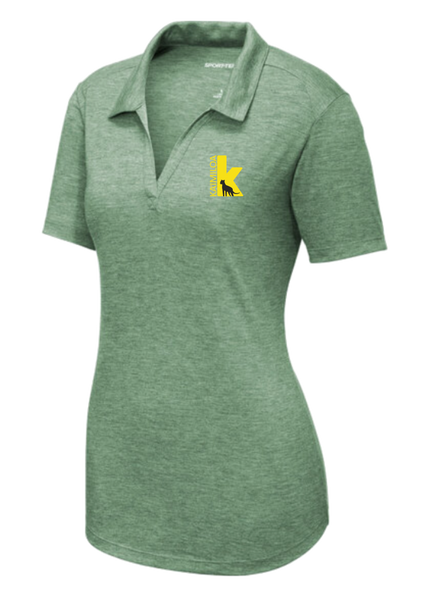 Kaimiloa Tri-Blend Polo | Ladies | Yellow Embroidery