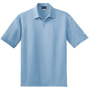 Kaiulani Elementary School Staff Uniform-Mens Nike Golf-373749 Dri-FIT Pebble Texture Polo.