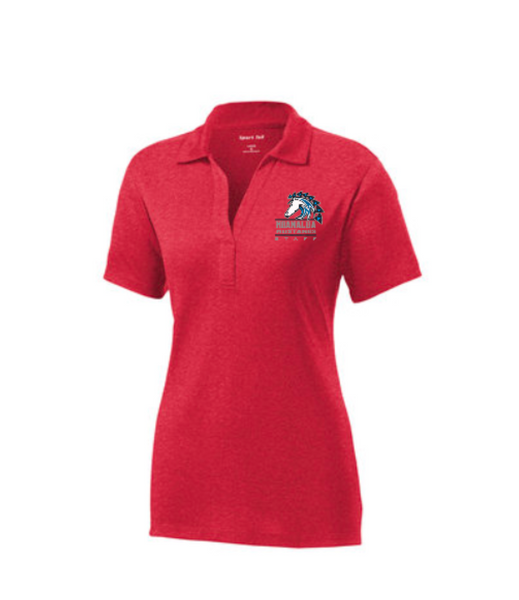 Moanalua Middle Staff - Sport-Tek Ladies Heather Contender Polo (LST660)