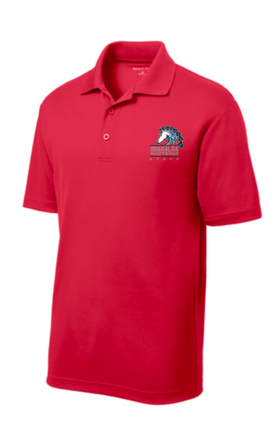 Moanalua Middle Staff -  Men's Sport-Tek PosiCharge RacerMesh Polo (ST640)