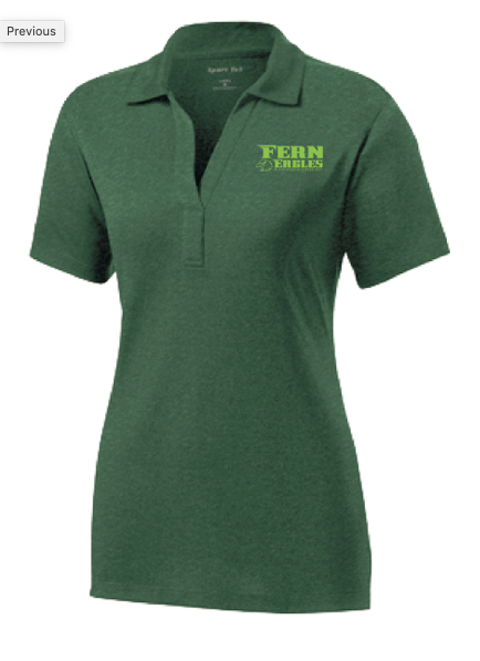 FERN STAFF- Sport-Tek - Ladies Heather Contender Polo- LST660