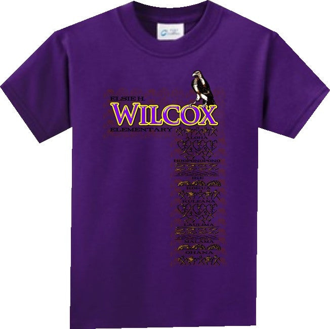 Wilcox Elementary School Uniform-Purple