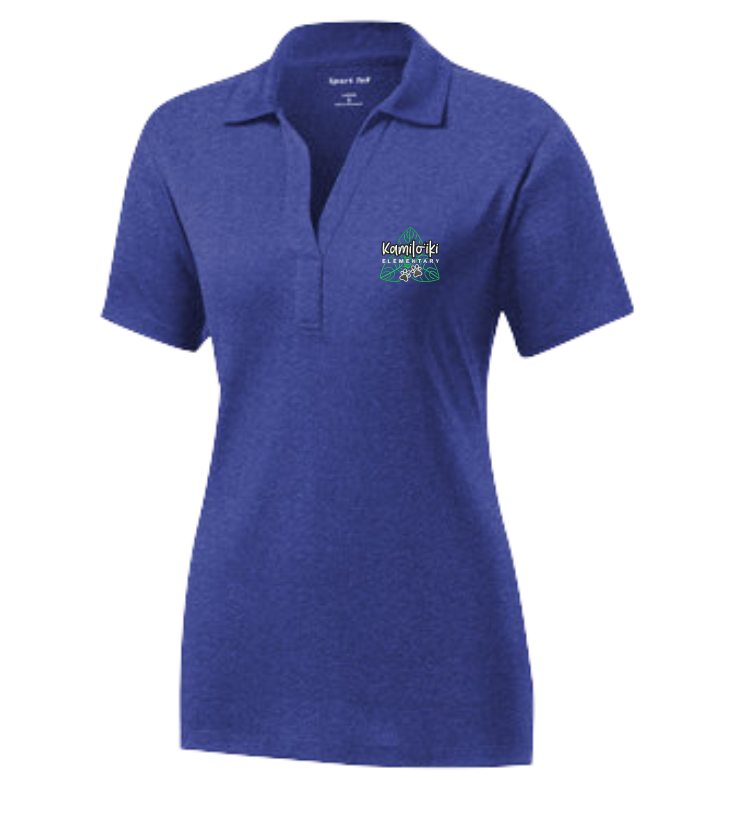 Sport-Tek® Ladies Heather Contender™ Polo | Embroidered