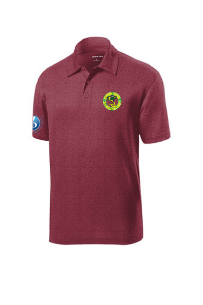 ST660  Sport-Tek® Heather Contender™ Polo