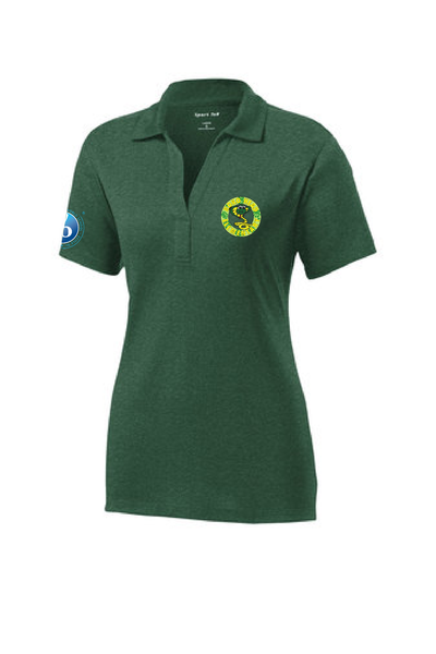 LST660  Sport-Tek® Ladies Heather Contender™ Polo