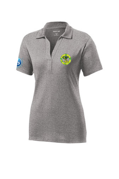 LST660  Sport-Tek® Ladies Heather Contender™ Polo