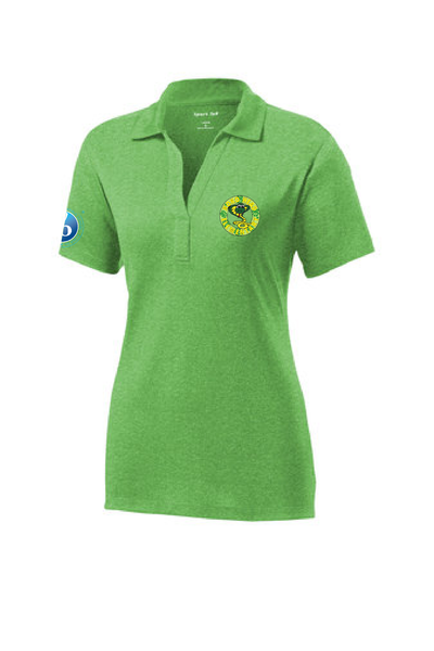 LST660  Sport-Tek® Ladies Heather Contender™ Polo