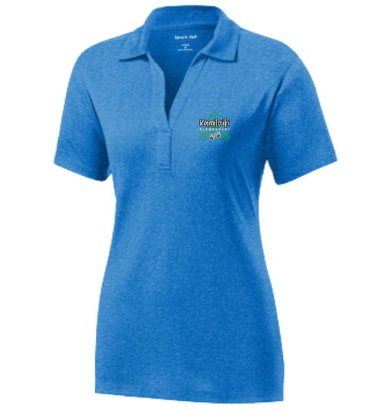 Sport-Tek® Ladies Heather Contender™ Polo | Embroidered