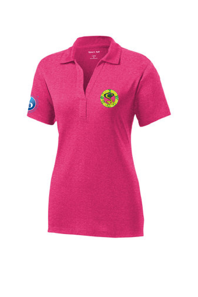 LST660  Sport-Tek® Ladies Heather Contender™ Polo