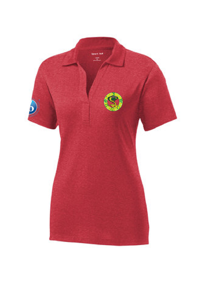 LST660  Sport-Tek® Ladies Heather Contender™ Polo