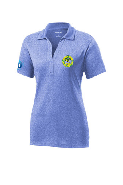 LST660  Sport-Tek® Ladies Heather Contender™ Polo
